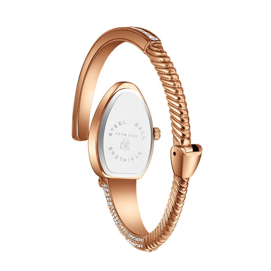 Serpent Glam Pink Watch Bracelet