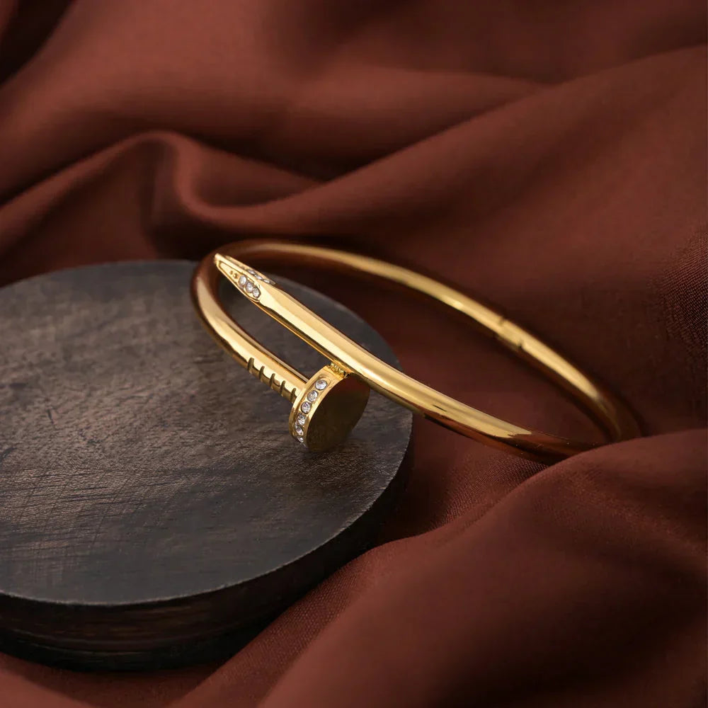 Luxe Gold Bracelet Stack – 3 Pieces