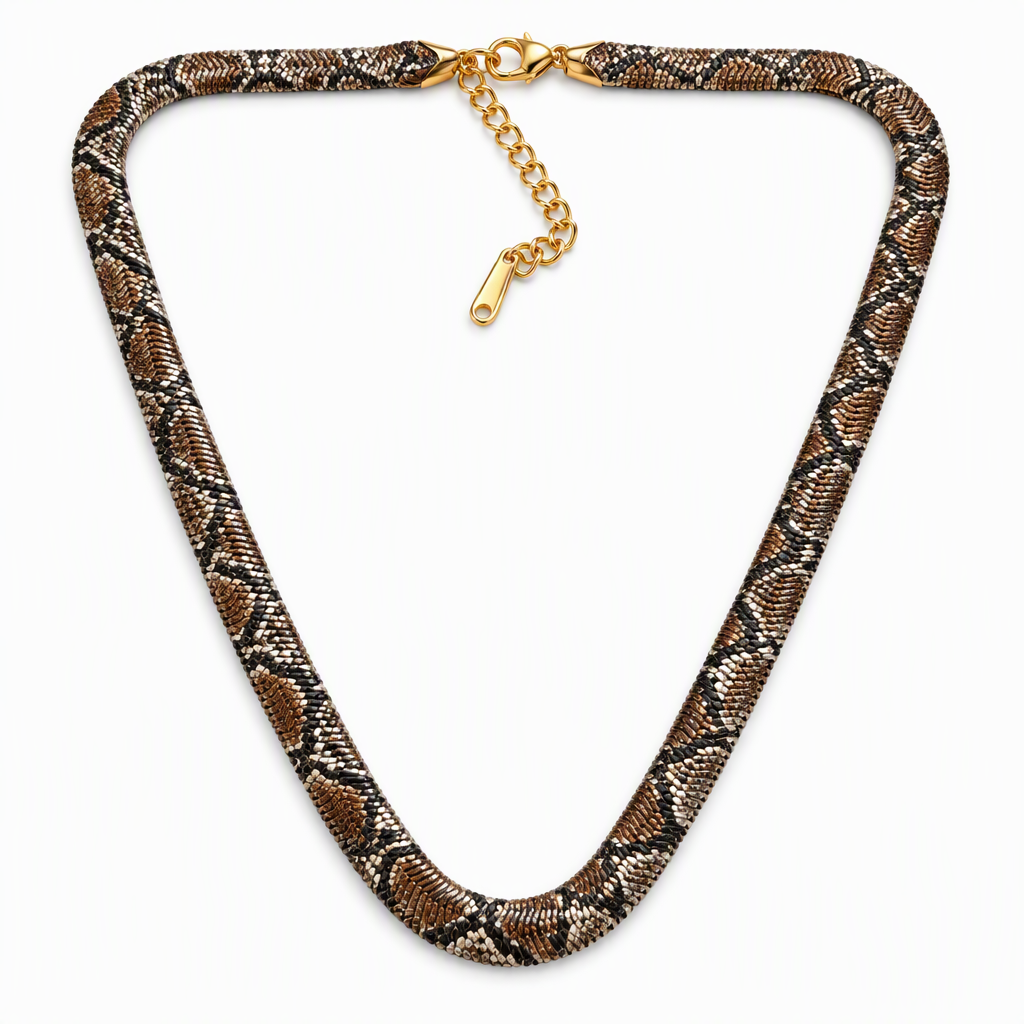 Serpent Statement Necklace