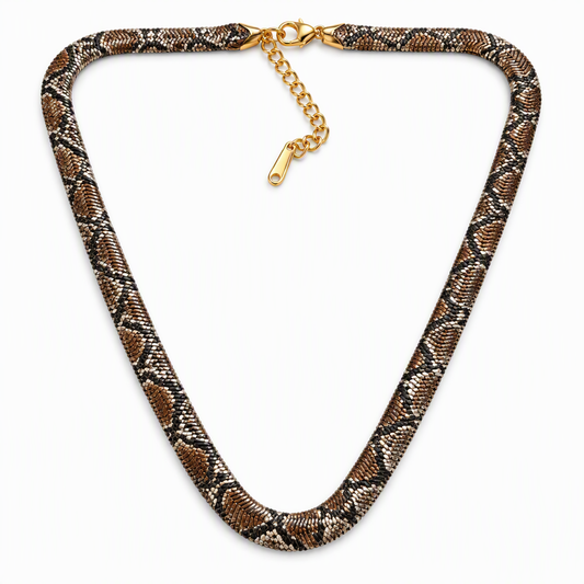Serpent Statement Necklace