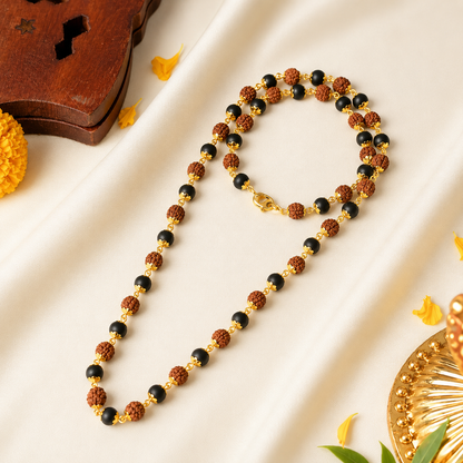 Divya Raksha Rudraksha & Karungali Mala