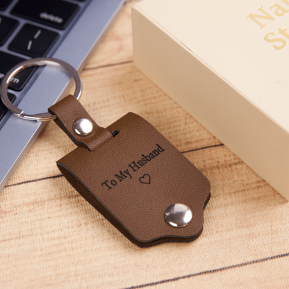 Eternal Memory Photo Keychain