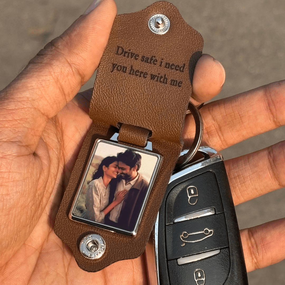 Eternal Memory Photo Keychain