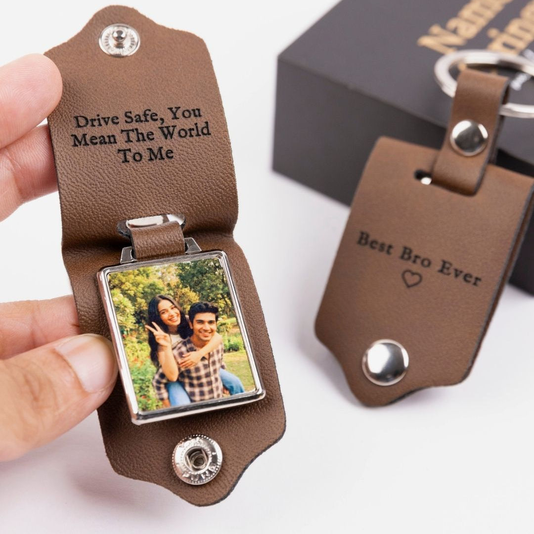 Eternal Memory Photo Keychain