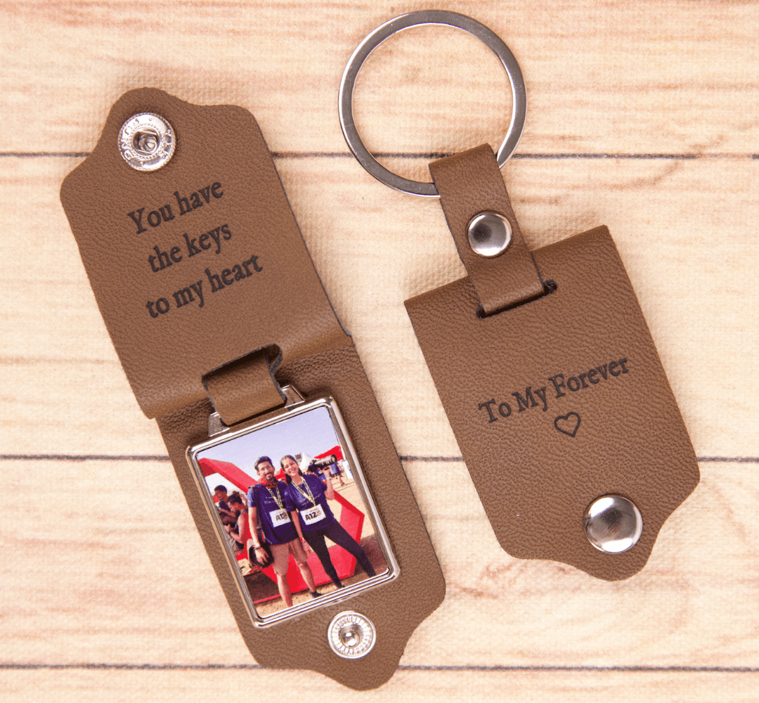 Eternal Memory Photo Keychain