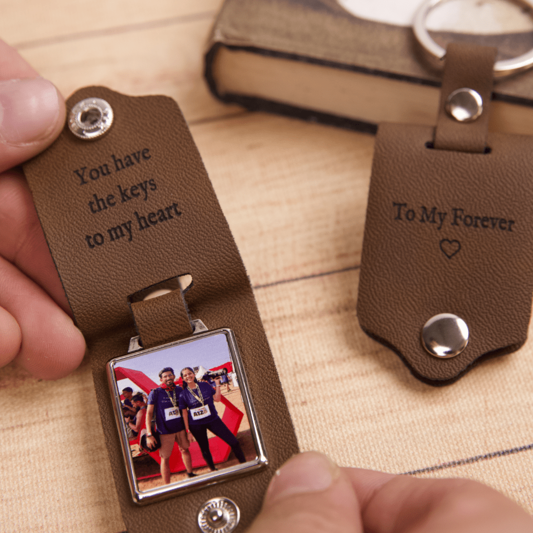 Eternal Memory Photo Keychain