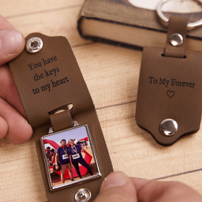 Eternal Memory Photo Keychain